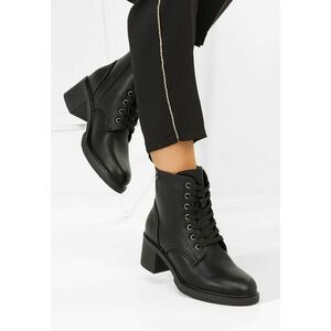 Ghete cu toc Laurinia negre imagine