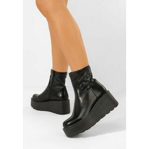 Ghete cu platformă Kisala negre imagine