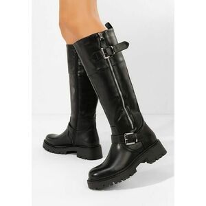 Cizme dama Pavora negre imagine
