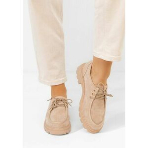 Pantofi casual dama Seliora bej imagine