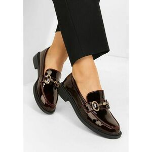 Mocasini dama Preciosa maro imagine