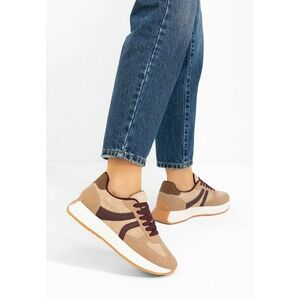 Sneakers dama Caragea maro imagine