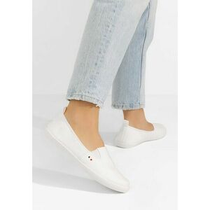 Espadrile dama Jeanyne albe imagine