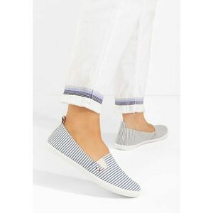 Espadrile dama Brandusa albastre imagine