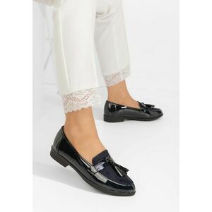 Mocasini dama eleganti Kayia albastri imagine