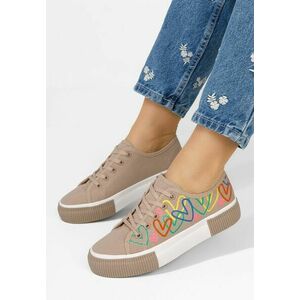 Tenisi dama Milanna V3 bej imagine