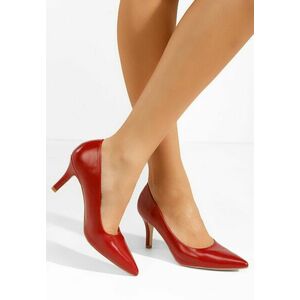 Pantofi stiletto Marylyn rosii imagine