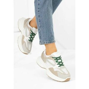 Sneakers dama Elsana bej imagine