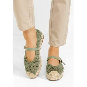 Espadrile dama Mitsue verzi imagine