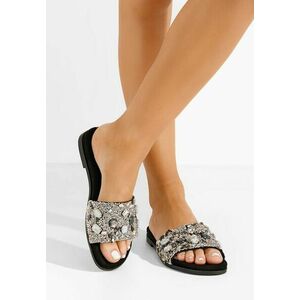 Papuci dama Moana negri imagine