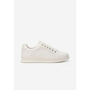 Sneakers barbati Petru albi imagine