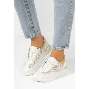 Sneakers dama Deena V2 albi imagine