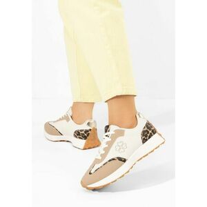 Sneakers dama Janelsa leopard imagine