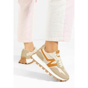 Sneakers dama Nyesha bej imagine