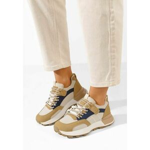 Sneakers dama Azuria S bej imagine