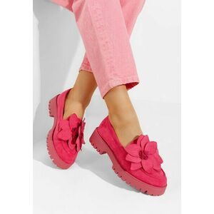 Mocasini dama Camelea fucsia imagine