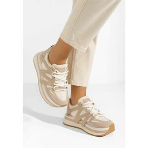 Sneakers cu platformă Pannyssa kaki imagine