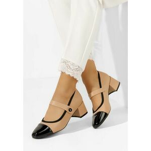 Pantofi casual dama Carynne bej imagine