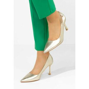 Pantofi stiletto Rosalee aurii imagine