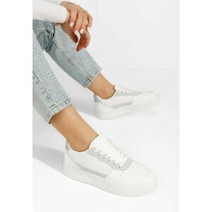 Sneakers dama Merlyna albi imagine