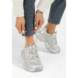 Sneakers dama Naoma argintii imagine