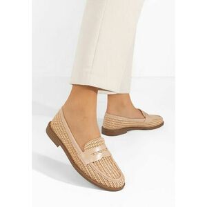 Mocasini dama Luvenia kaki imagine