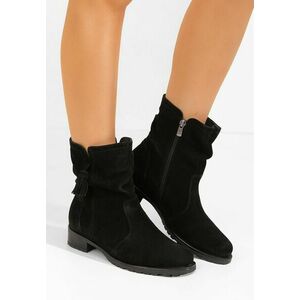 Ghete dama piele Cristine V2 negre imagine