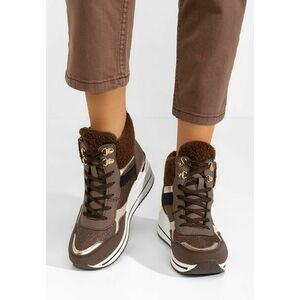 Sneakers High-Top Nadina maro imagine