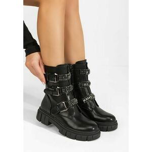 Bocanci cu talpa groasa Rivia negri imagine