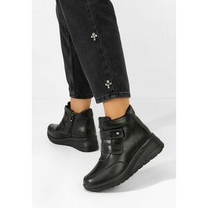 Sneakers cu platformă Dulcie negri imagine