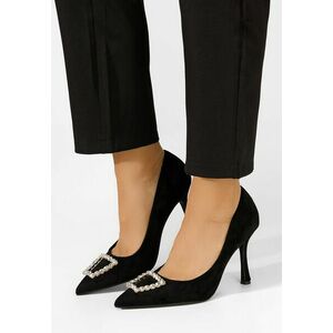 Pantofi stiletto Ivolora V2 negri imagine