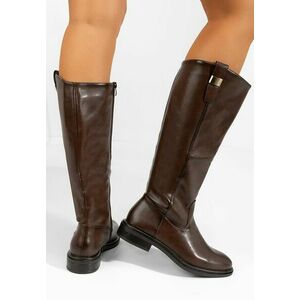 Cizme dama Camirina maro imagine