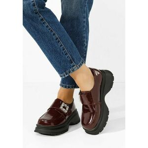 Pantofi casual cu platformă Nerissa grena imagine