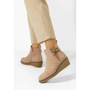 Ghete cu platforma Sherilyne kaki imagine