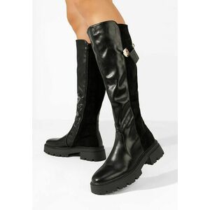 Cizme lungi Emily negre imagine
