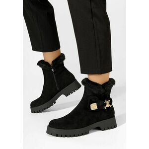 Ghete imblanite dama Eileen negre imagine