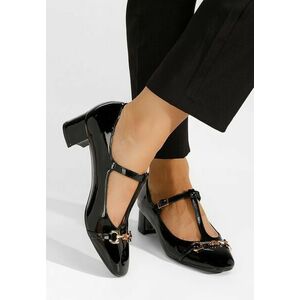 Pantofi cu toc gros Lynnesse negri imagine