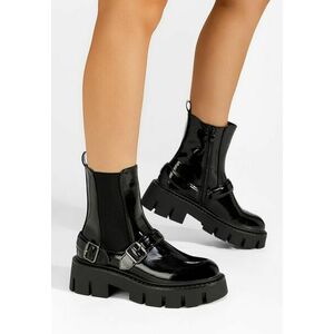 Ghete cu platformă Carolinne negre imagine