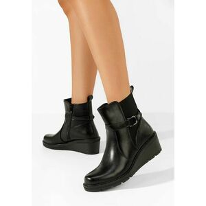 Ghete cu platforma Adala negre imagine