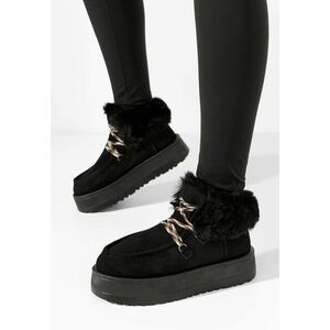 Ghete cu platformă Aseva V2 negre imagine