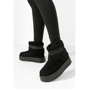 Cizme cu platformă Christie negre imagine