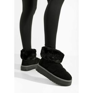 Ghete cu platformă Betsy negre imagine