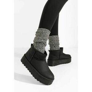 Cizme cu platformă Leota negre imagine