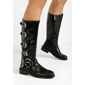 Cizme dama Emetha negre imagine