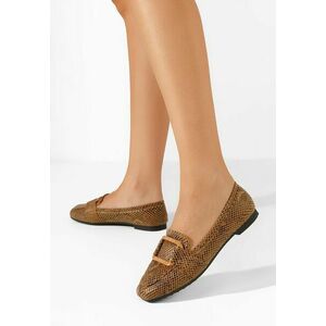 Mocasini dama Venisa camel imagine