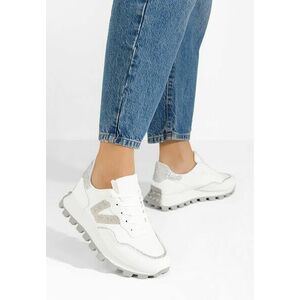 Sneakers dama Melissa albi imagine