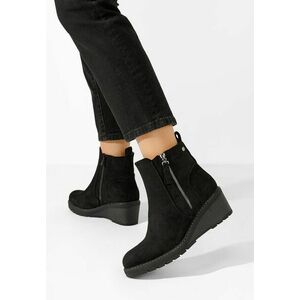 Botine cu platforma Odores V2 negre imagine