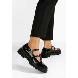 Pantofi casual damă Jacinta negri imagine