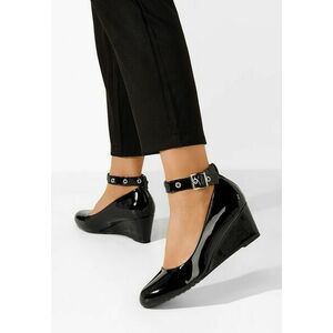 Pantofi cu platforma Alyssa negri imagine