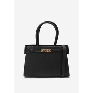 Geanta de umar Maryjane neagra imagine